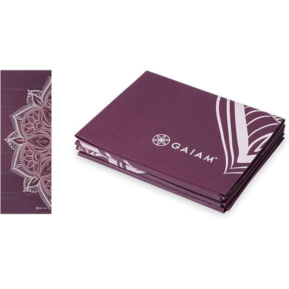Yoga Mat - Folding Travel Fitness & Exercise Mat -Foldable Yoga Mat for All Type